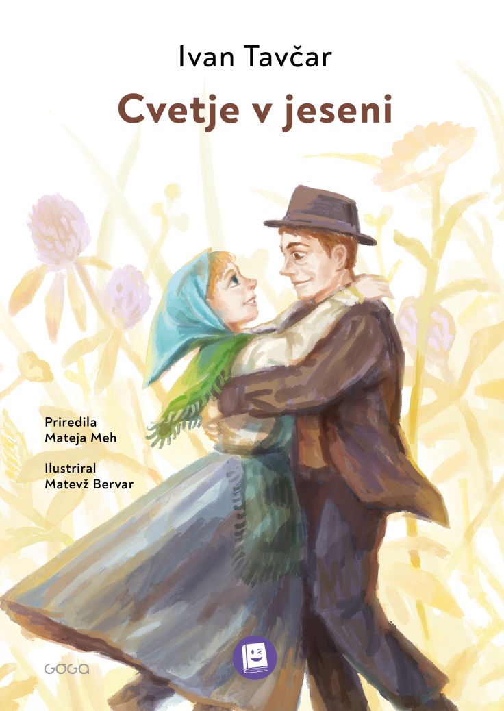 Cvetje v jeseni (lahko branje), Mateja Meh, priredila