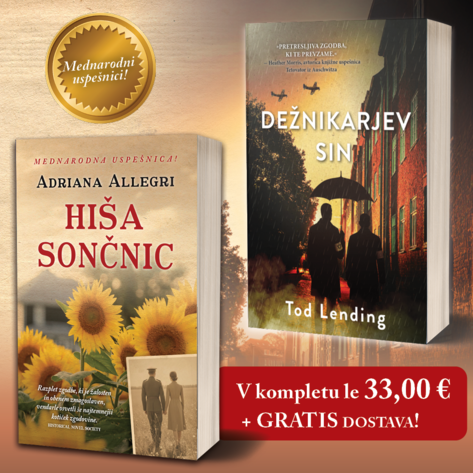 KOMPLET: Vojni romani (2 knjigi), Adriana Allegri, Tod Lending