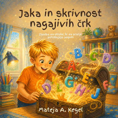 Jaka in skrivnost nagajivih črk, Mateja A. Kegel