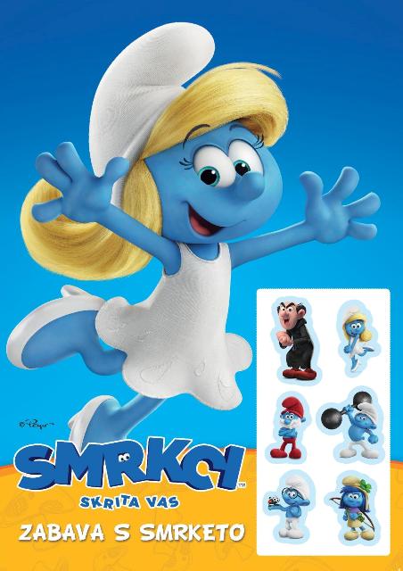 Smrkci - Zabava s Smrketo, Skrita vas | Knjiga avtorja Smurfs