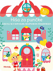 Hiša za punčke (6 strani odstranljivih nalepk)