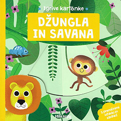 Savana in džungla (Igrive kartonke)