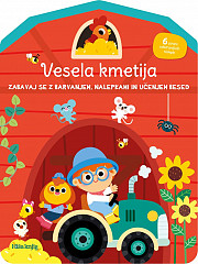 Vesela kmetija (6 strani odstranljivih nalepk)