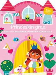 Princeskin grad (6 strani odstranljivih nalepk)