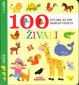 100 stvari - Živali (1 do 3 leta)