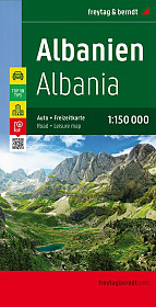 Albanija 1:150.000 (Top 10 znamenitosti)