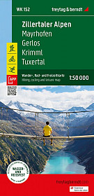 Zillertalske Alpe 1:50.000