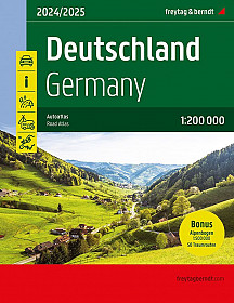 Nemčija avtoatlas 1:200.000
