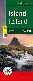Islandija 1:400.000 (mehke platnice)