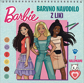 Barbie: Barvno navodilo z liki