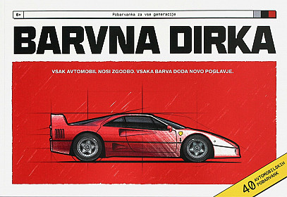 Barvna dirka (pobarvanka za vse generacije)
