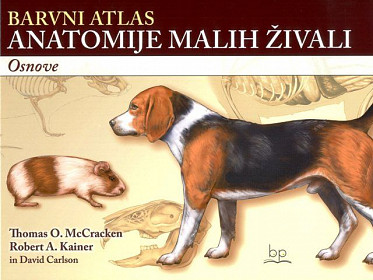 Barvni atlas anatomije malih živali: osnove