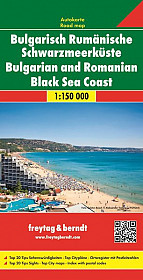 Bolgarija, Romunija, Črno morje 1:150.000 (Top 20 znamenitosti)