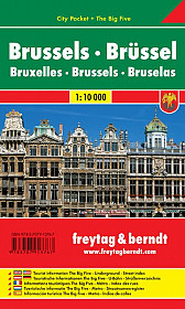 Bruselj 1:10 000.(City Pocket)