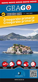 Črnogorsko primorje 1:100 000 (GeaGo)