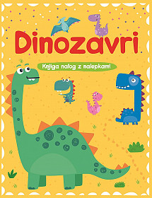 Dinozavri - knjige nalog z nalepkami: