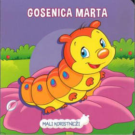 Gosenica Marta - kartonka