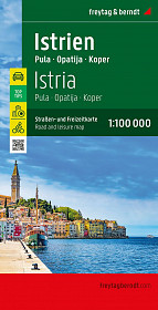 Istra (Pula, Opatija, Koper) 1:100.000 (novo)