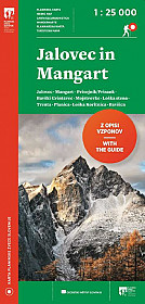 Jalovec in Mangart - 1 : 25.000