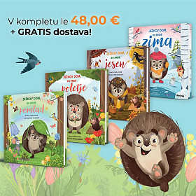 KOMPLET: JEŽKOV DOM (4 slikanice)