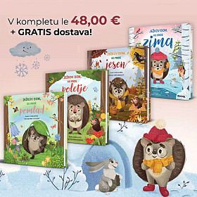 KOMPLET: JEŽKOV DOM (4 slikanice)