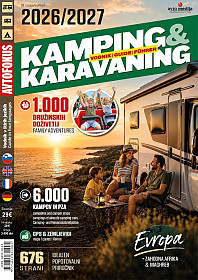 Kamping in karavaning vodnik 2026/2027