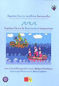 Kapitan Lev in nevihtna harmonika (dvojezična pravljica + notno gradivo)