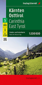 Koroška, Vzhodna Tirolska 1:200.000