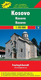 Kosovo 1:150.000 (Top 10 znamenitosti)