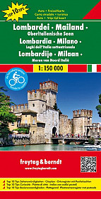 Lombardija, Milano, S jezera 1:150.000 (Top 10 znamenitosti)