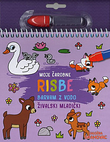Moje čarobne risbe: Živalski mladički