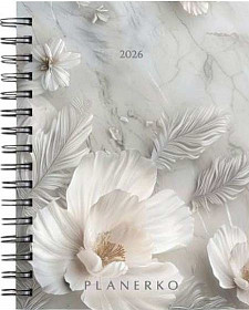 Letni planer: Pure White 2026