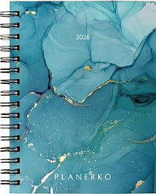 Letni planer: Infinite turquoise 2026