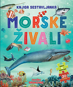 Morske živali (Knjiga sestavljanka)
