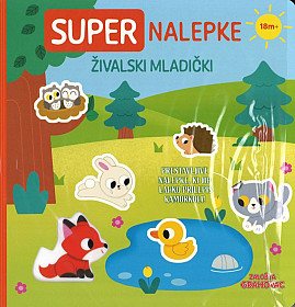Super nalepke - Živalski mladički