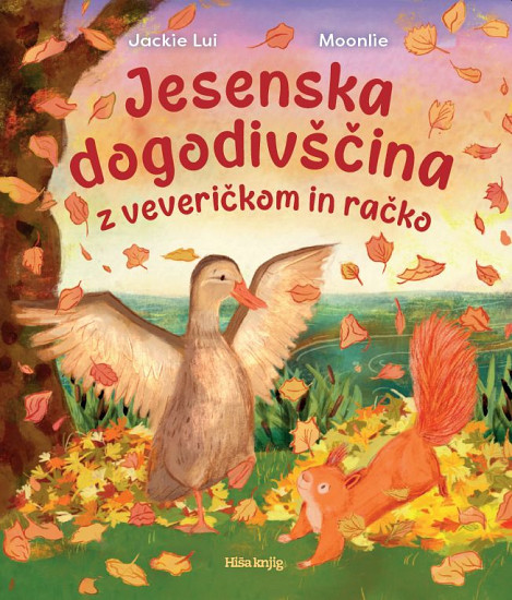 Jesenska dogodivščina z veveričkom in račko