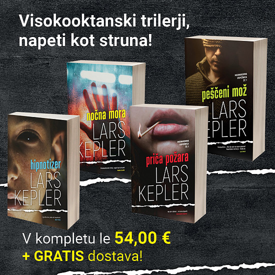 KOMPLET: Lars Kepler (4 knjige)