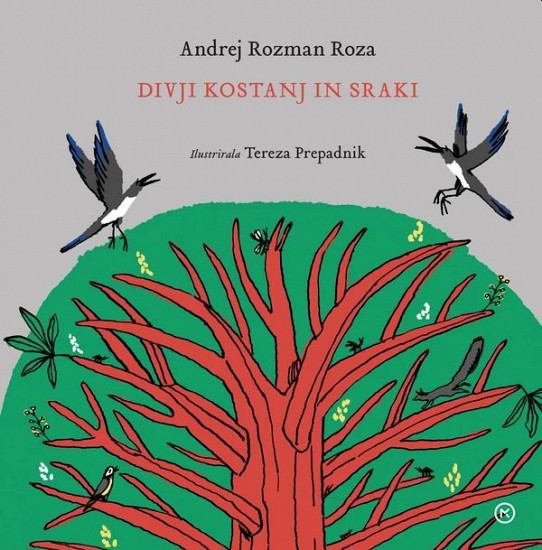 Divji kostanj in sraki