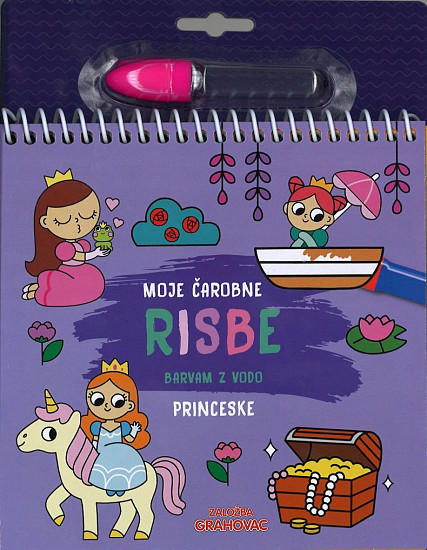 Moje čarobne risbe - Princeske