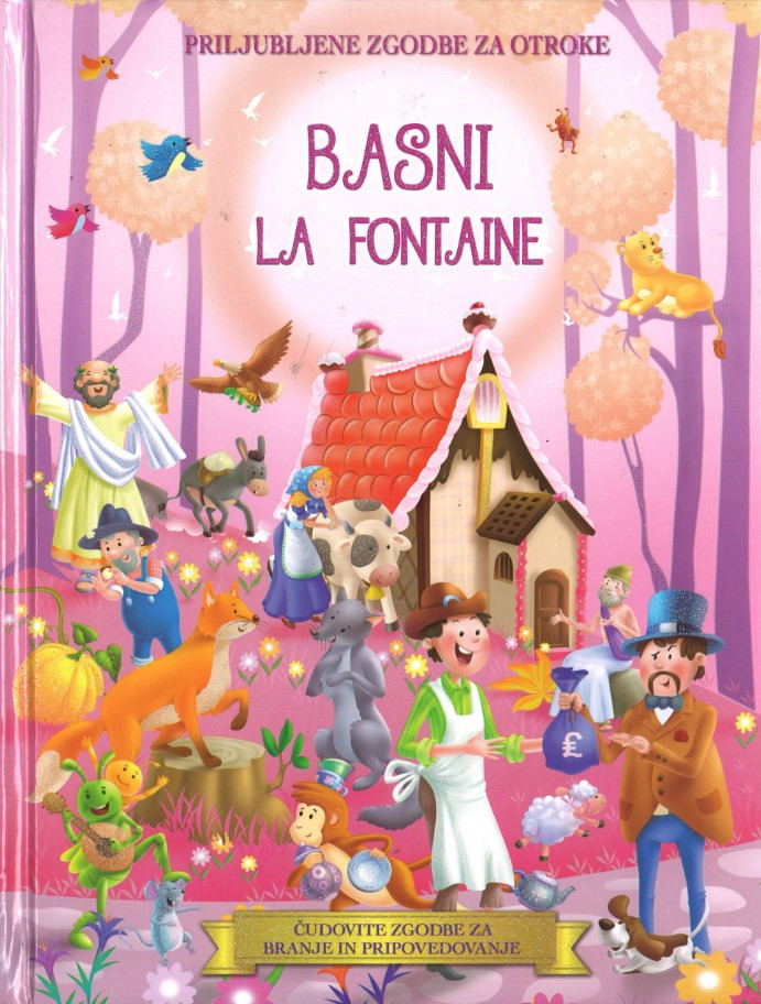 Priljubljene zgodbe za otroke, Basni La Fontaine