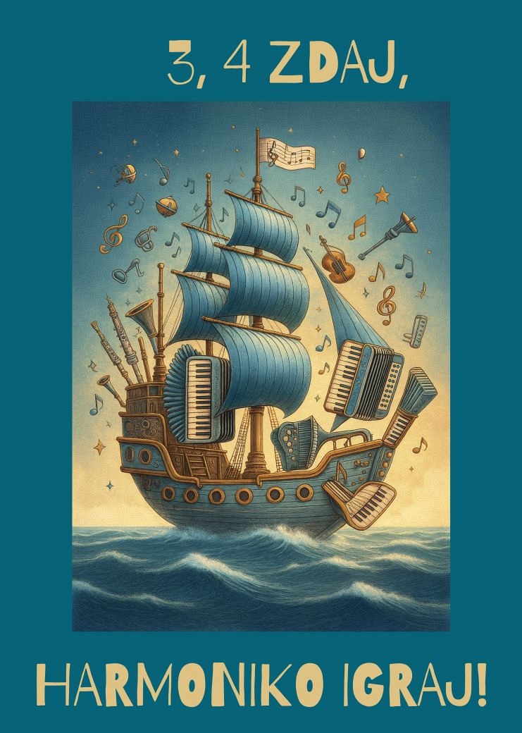 3, 4, zdaj, harmoniko igraj!, Mirjana Gvozdenac, Sabina Dmitrović Trifković