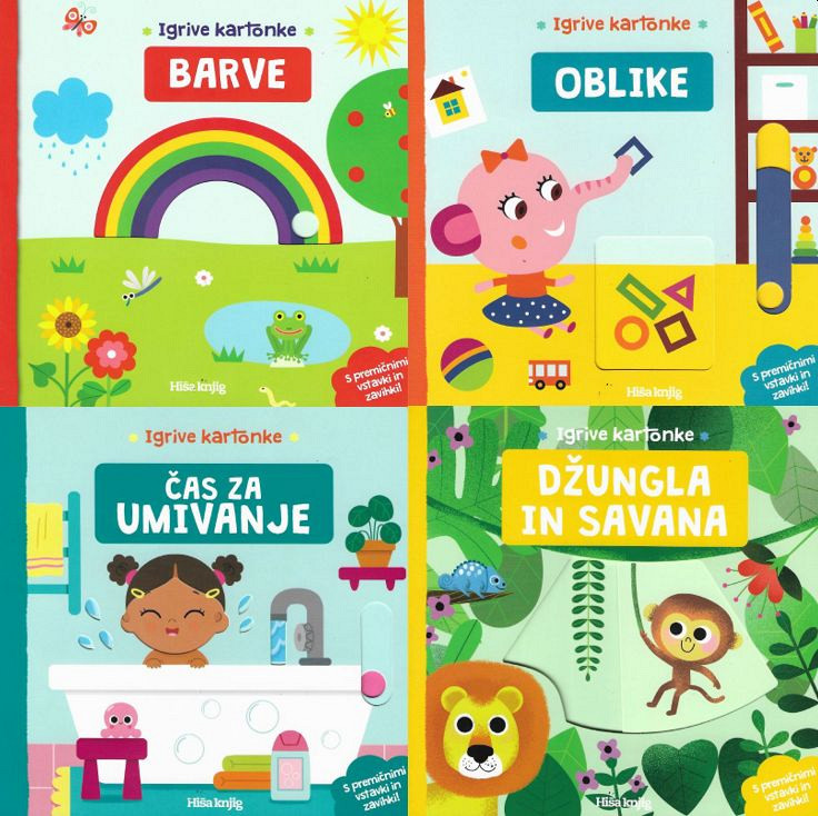KOMPLET: Igrive kartonke (4 izdaje)