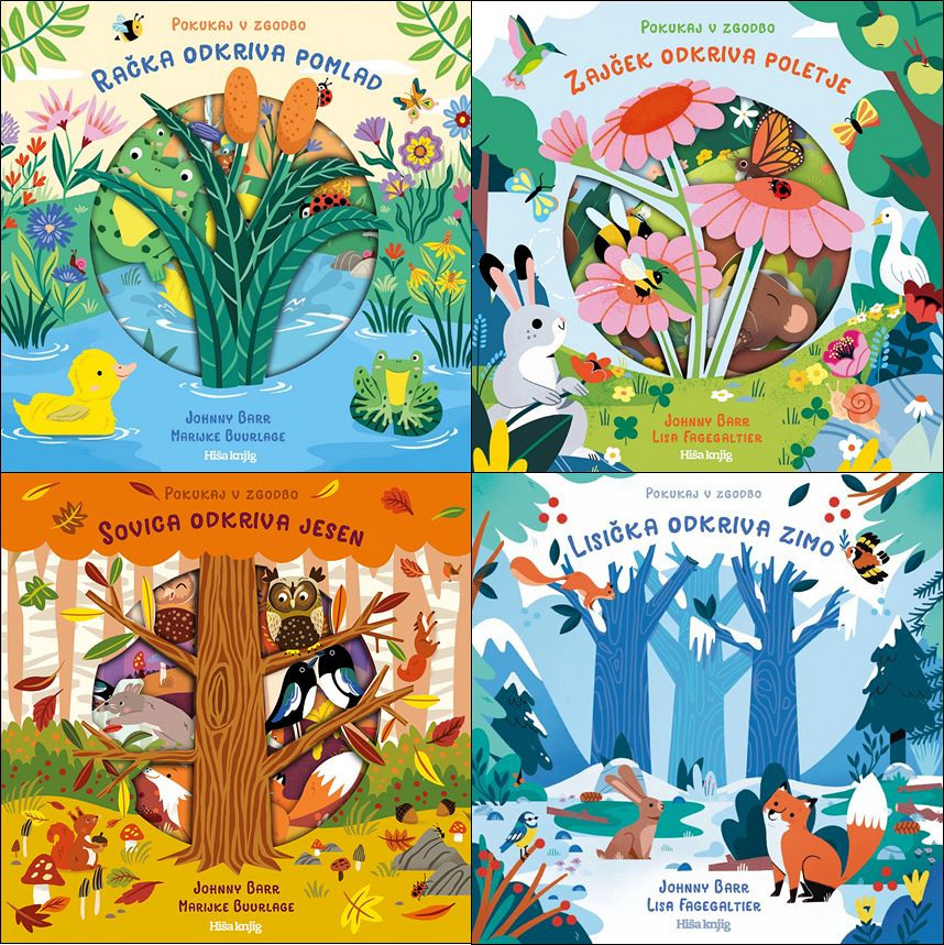 KOMPLET: Pokukaj v zgodbo (4 izdaje), Johnny Bar, Lisa Fagegaltier