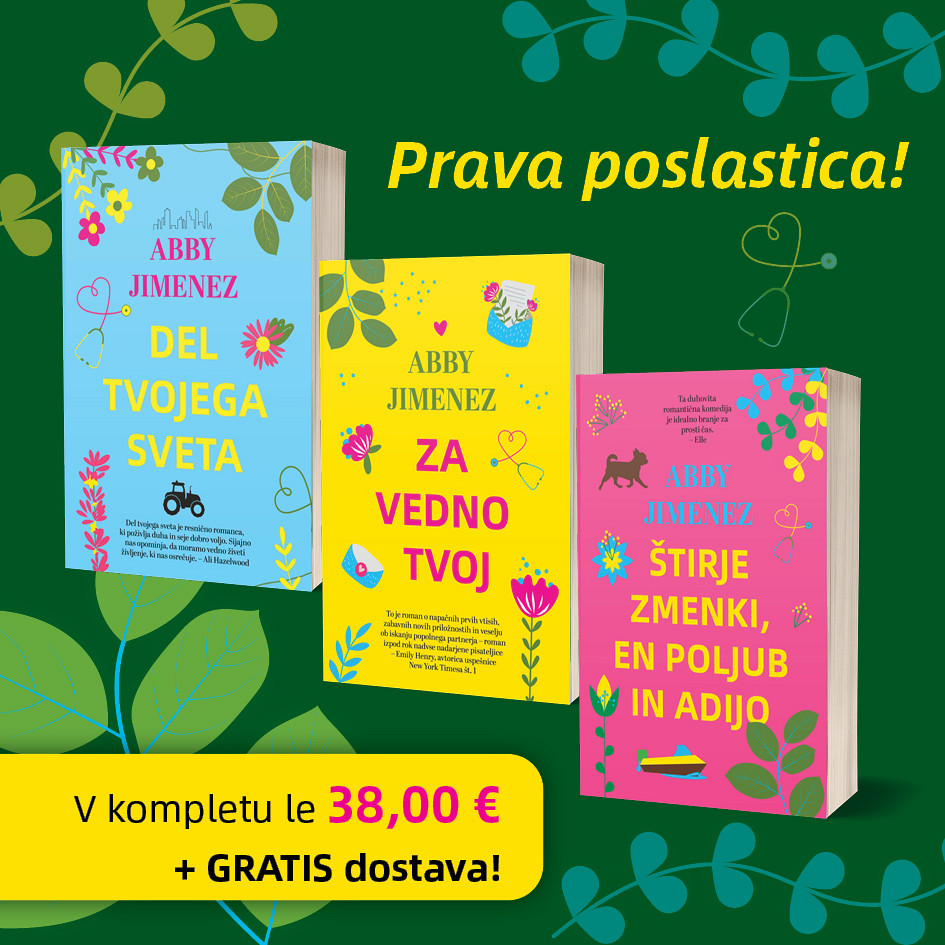 KOMPLET: Del tvojega sveta (3 knjige), Abby Jimenez
