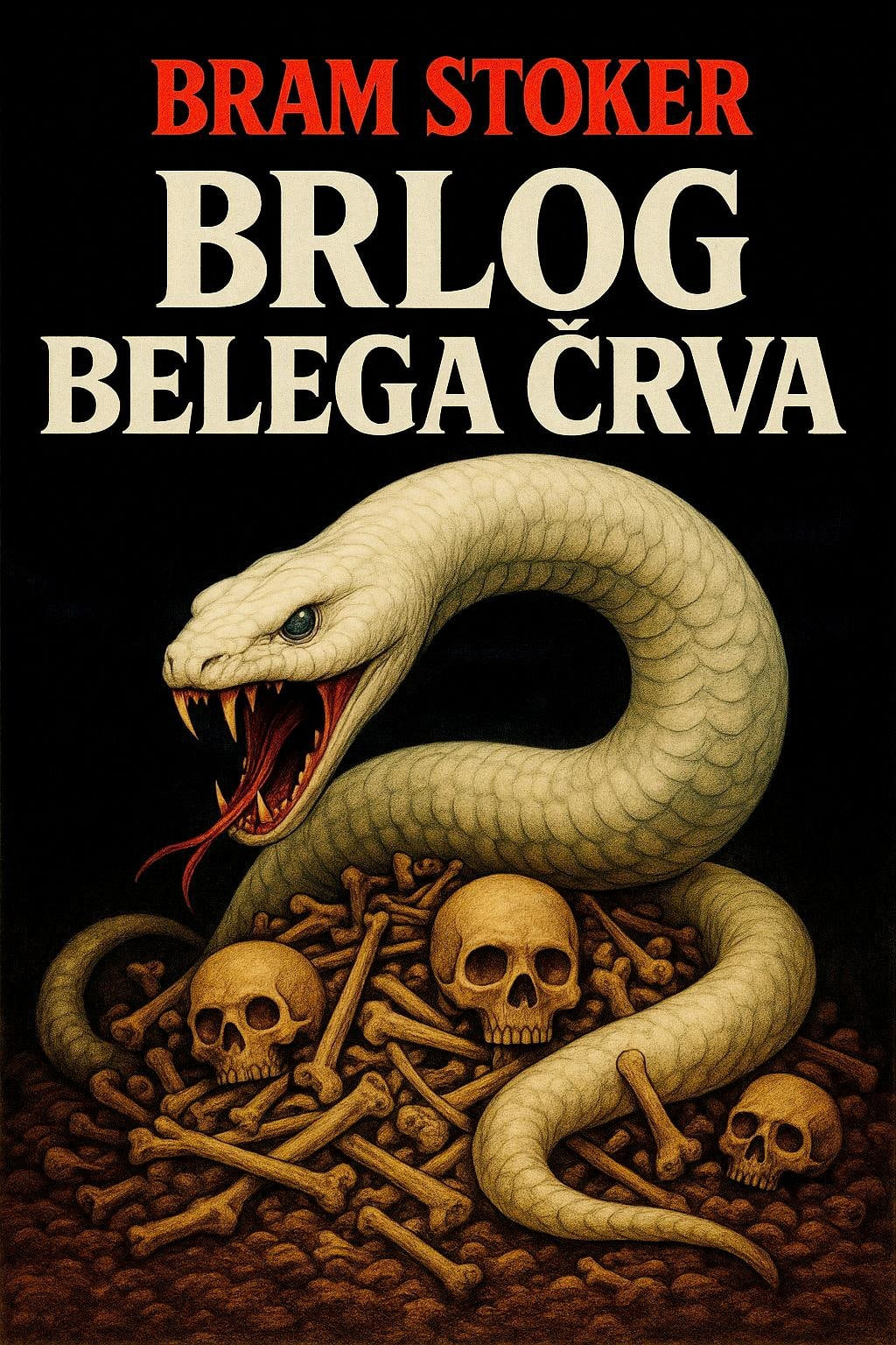 Brlog belega črva, Bram Stoker