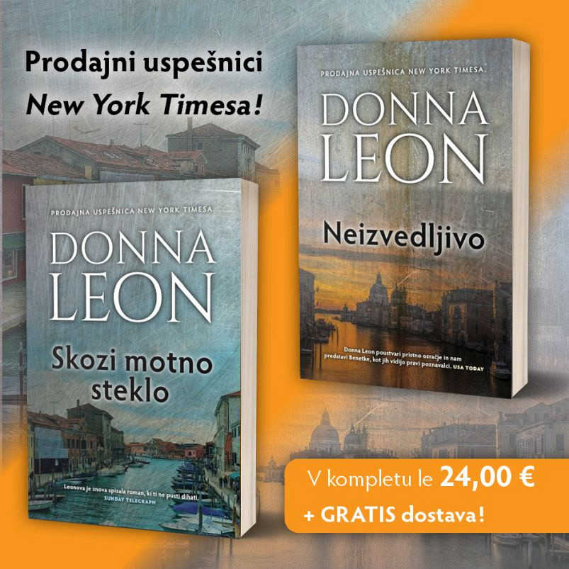 KOMPLET: Komisar Brunetti (2 knjigi), Donna Leon