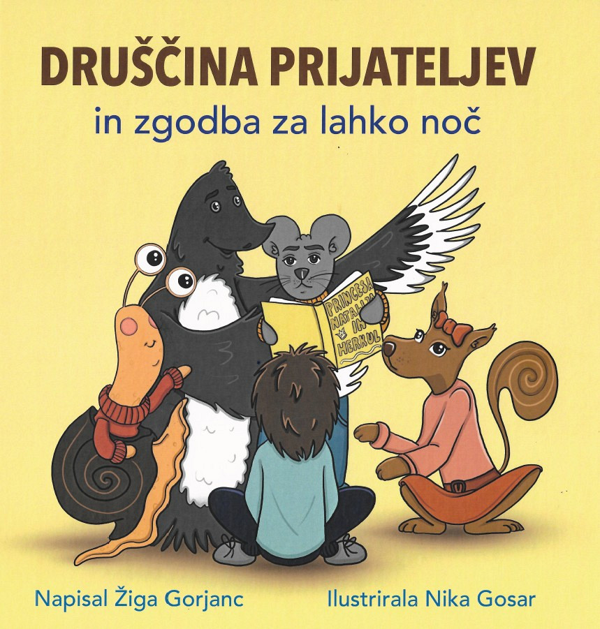 Druščina prijateljev in zgodba za lahko noč, Žiga Gorjanc
