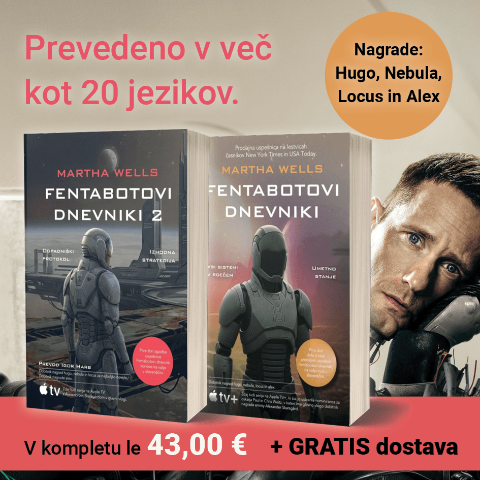 KOMPLET: Fentabotovi dnevniki, Martha Wells