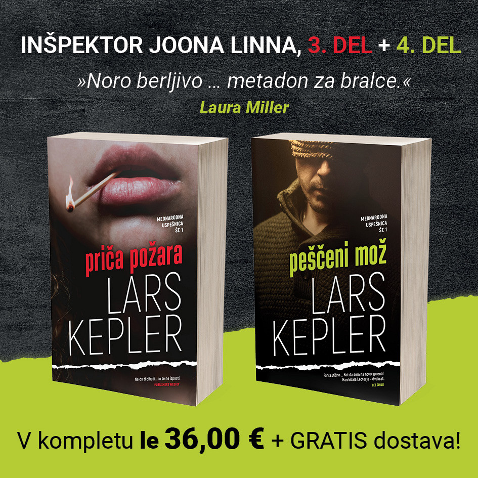 KOMPLET: Lars Kepler (2 knjigi), Lars Kepler