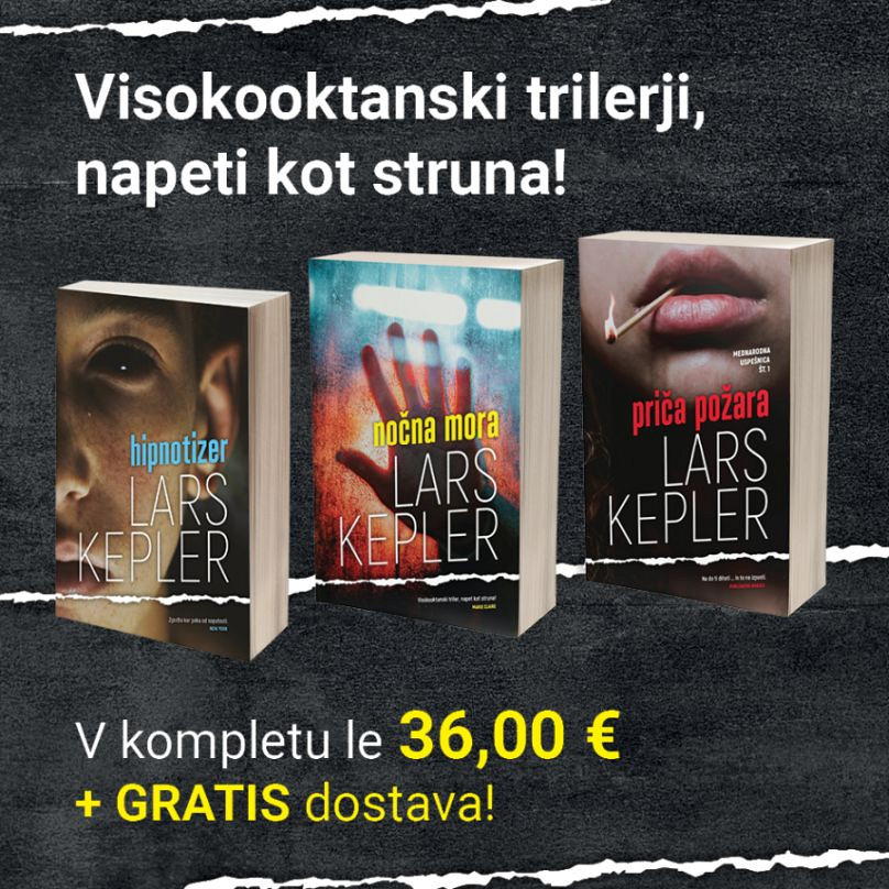 KOMPLET: Lars Kepler (3 knjige), Lars Kepler